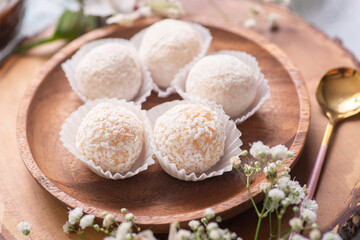 Brigadeiros chocolate truffles brazilian tradicional dessert sweet food