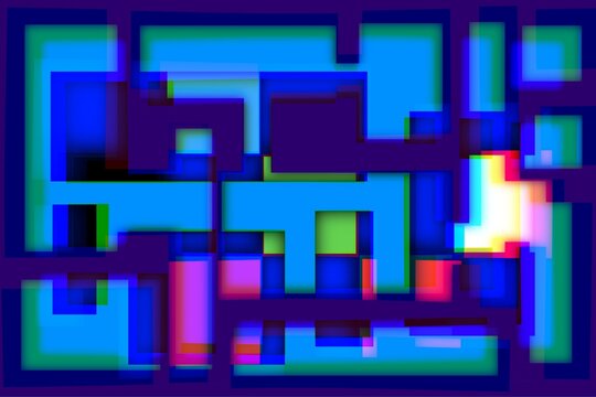 abstract background with colorful squares, geometric background, abstract geometric