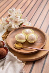 Brigadeiros chocolate truffles brazilian tradicional dessert sweet food