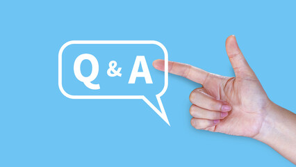 Q and A questions and answers symbol, FAQ, frequency asked questions, Answer, Question Ask, Information, Communication and Brainstorming Concepts