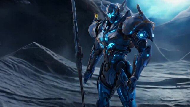 transform robo machine in war machine star , ai generative
