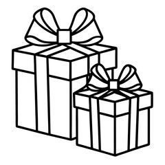 gift box vector illustration