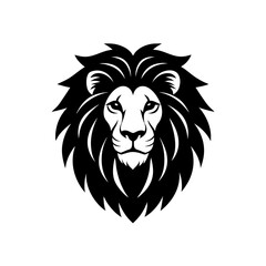 lion head on white background  .svg