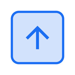 Arrow Upward Filled Icon
