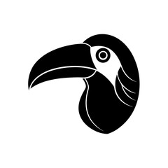 toucan head on white background  © Chandro Protap Ray 
