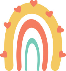 Cute Boho Rainbow