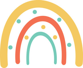 Cute Boho Rainbow