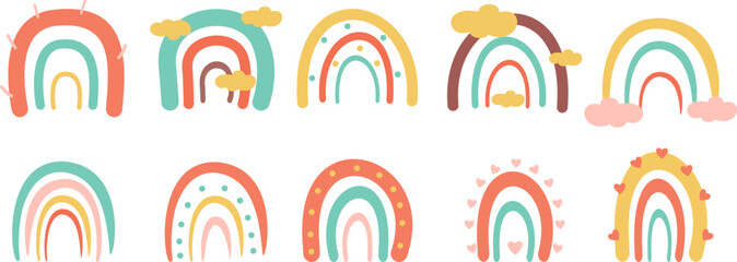 Cute Boho Rainbow