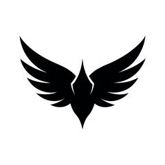 Long Curved Arrow Vector Silhouette Design