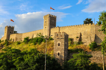 Kale Fortress in Skopje, North Macedonia