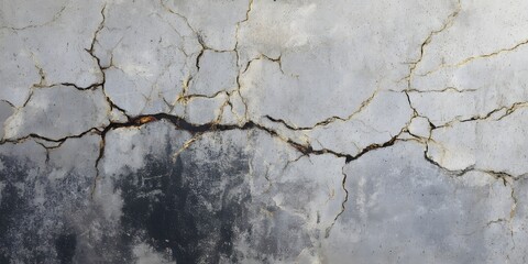 Obraz premium Cracked Concrete Texture Urban Industrial Stone Background