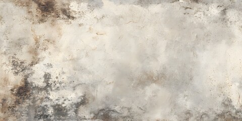 Abstract Pale Concrete Texture Burnt Rust Marks and Soft Grey Hues