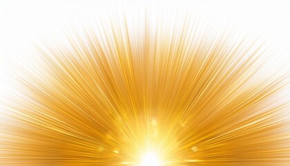 Obraz premium yellow sunlight isolated on transparent background glowing sparkle starlight golden star on white background