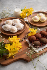 Brigadeiros Chocolate brazilian brasilian dessert sweet food traditional