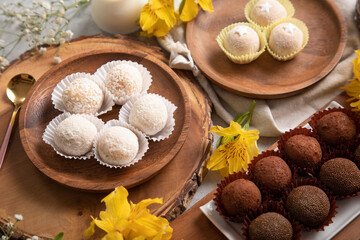 Brigadeiros Chocolate brazilian brasilian dessert sweet food traditional