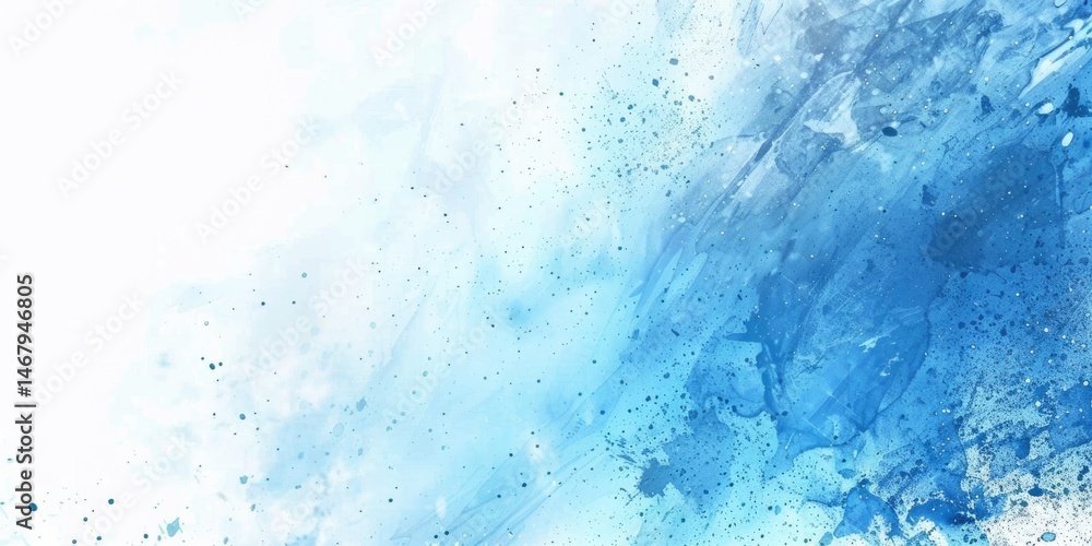 Poster abstract blue color wave flowing express the energetic ripple. seamless texture of vividness curve s
