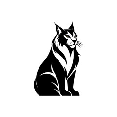 Obraz premium Abstract Minimalist Owl Face Night Vision Logo Design