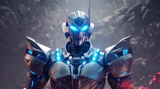 transform robo machine in war machine star , ai generative