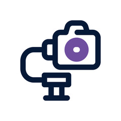 gimbal duotone icon. Sleek and modern vector icon for websites, mobile apps, marketing materials, and corporate design. Fully scalable and ready to use.