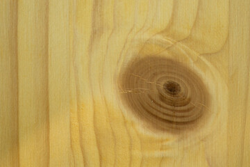 Wooden texture with circular knot and cracks
