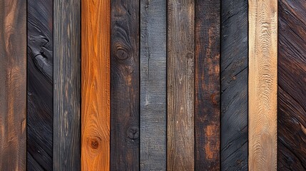 Rustic charred wood planks timeless craftsmanship and durability
