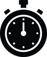 Stopwatch Race Icon Vector Illustration