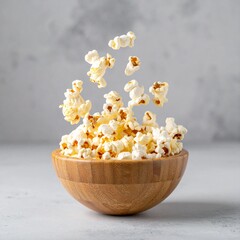 popcorn in a bowl