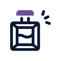 parfume duotone icon. Sleek and modern vector icon for websites, mobile apps, marketing materials, and corporate design. Fully scalable and ready to use.