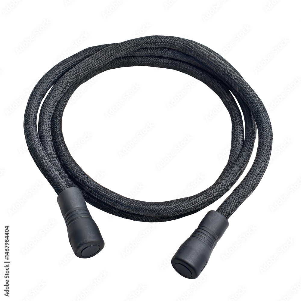 Poster weighted jump rope isolated on transparent background