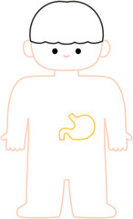 우리 몸 장기 퍼즐 일러스트