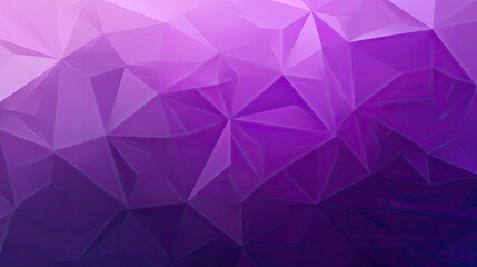 Purple Polygon Paradise Abstract Geometrical Crystal Background.