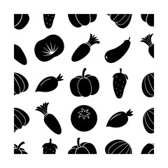 Seamless Vector Pattern on White Background  Repeating Design for Print & Digital Projects

