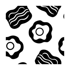 Seamless Vector Pattern on White Background  Repeating Design for Print & Digital Projects

