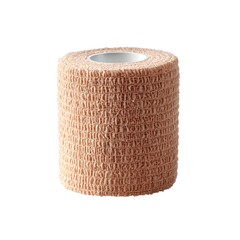 Adhesive Medical Bandage Close-Up of Plaster Roll for First Aid Use