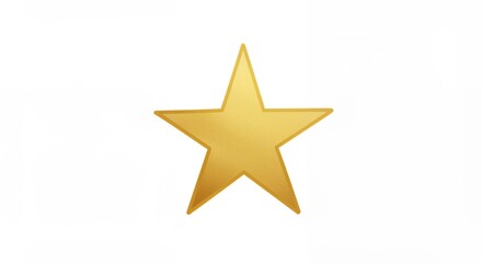 Obraz premium Golden star graphic