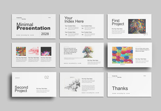 Minimal Presentation Template