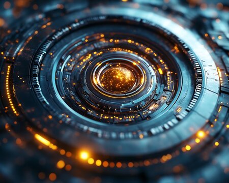 High tech cryptographic vault secured with quantum encryption algorithms