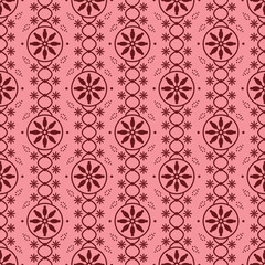 Pink pattern red line Blanket texture, Ikat ethnic, Geometric shape abstract seamless, Ethnic-motives Fabric, Wallpaper, Textile, background