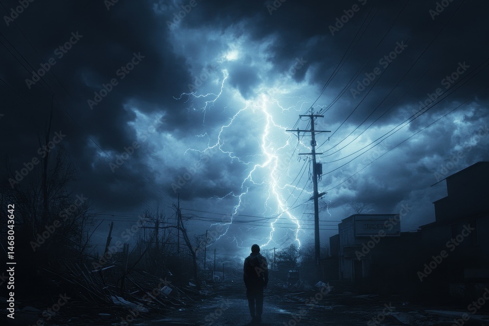 Aufkleber a character discovers they can harness the energy of lightning--but only during specific storms
