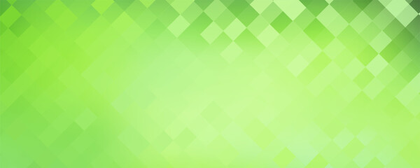 Abstract geometry triangle green mosaic texture background pattern.