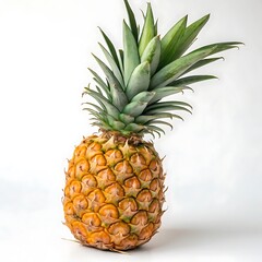 Fototapeta premium Pineapple on white background