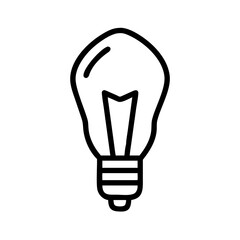 Obraz premium Icon of a Light Bulb