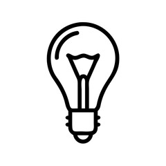 Icon of a Light Bulb