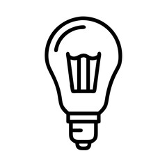 Icon of a Light Bulb