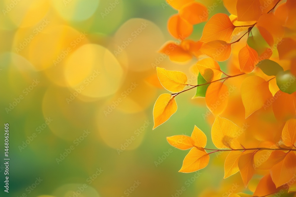 Poster a colorful bokeh background with soft focus.