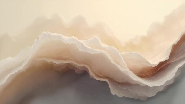 Beige background in neutral light colors, waves