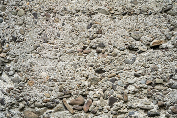 close up texture of old stone concrete wall