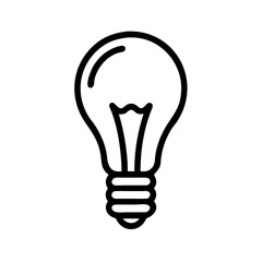 Icon of a Light Bulb