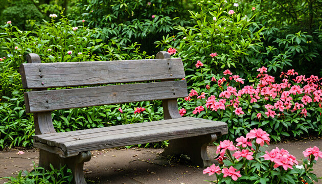 le banc du parc