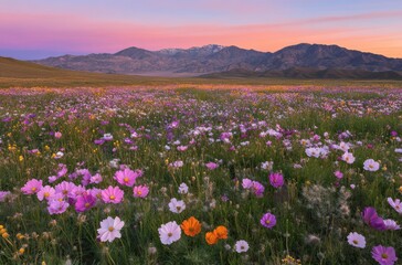 Fototapeta premium field of flowers